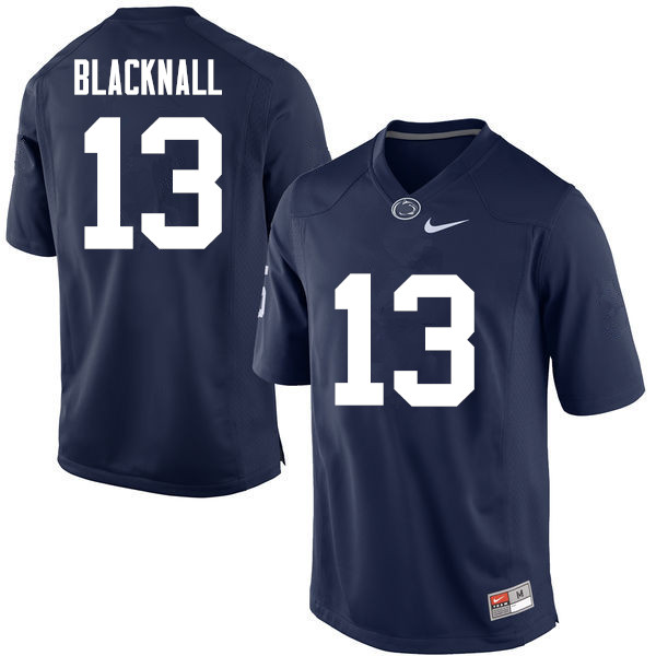 Men Penn State Nittany Lions #13 Saeed Blacknall College Football Jerseys-Navy